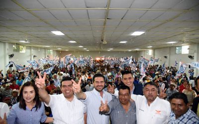 Miguel Ángel Yunes Márquez continúa intensa gira de trabajo en el Norte de Veracruz