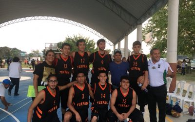 Tuxpan varonil, a la olimpiada Estatal de baloncesto