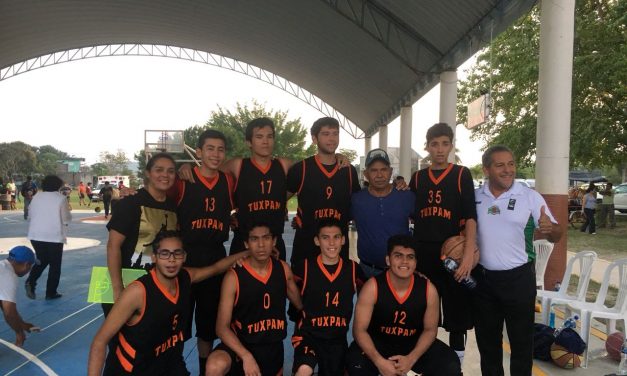 Tuxpan varonil, a la olimpiada Estatal de baloncesto