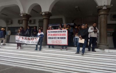 Nuevamente se manifestaron integrantes del SETSUV