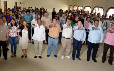 Toman protesta los Consejos Municipales de Población