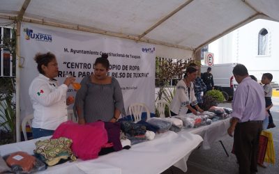 CERESO realiza acopio de ropa invernal