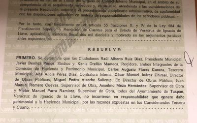 TUXPAN SIN DAÑO PATRIMONIAL EN 2016: ORFIS