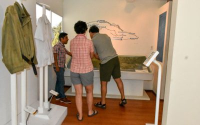 Recibe museo visitas internacionales