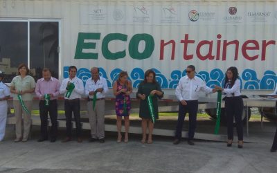 inauguran exhibición del contenedor educativo «ECOntainer»