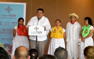 Presentación oficial de Cumbre Tajín 2018 “El brillo de la memoria”