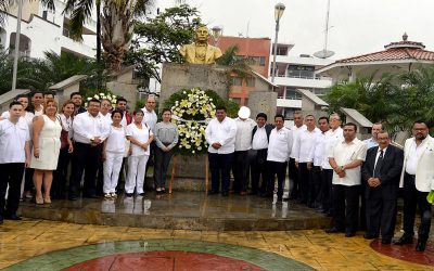 Conmemoran CCXII Natalicio de Benito Juárez