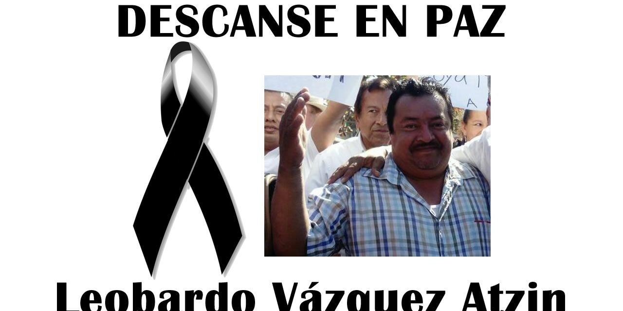 Pronunciamiento de la APITAC sobre el asesinato del periodista Leobardo Vázquez Atzin.