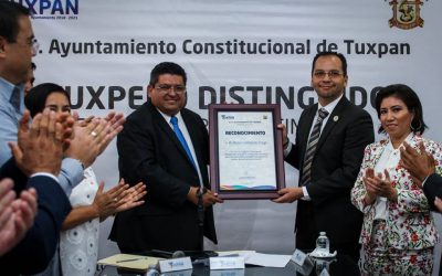 Cabildo reconoce a Ramón Castañeda como tuxpeño distinguido