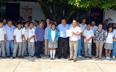 Toño Aguilar, aliado de la educación
