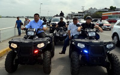 Toño Aguilar puso en marcha operativo Carnaval Tuxpan 2018
