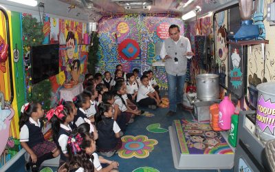 Niños de preescolar y primaria reciben el programa “No te quemes”