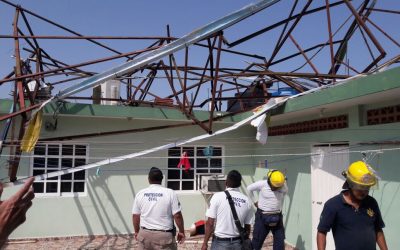 Afectaciones en 15 colonias y desovaron tortugas