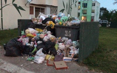 Padecen en Tuxpan, problema de recolección de basura
