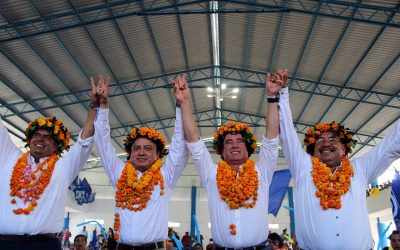 Acude Arturo Esquitín al arranque de campaña de Ricardo Arturo Serna en Álamo