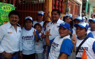 Voy por más recursos para obras básicas en colonias: Clemente Campos