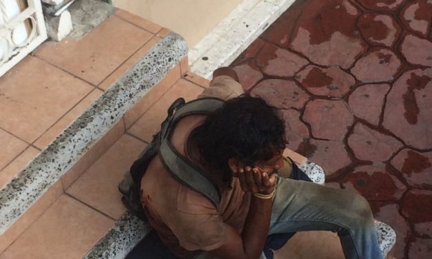 Indigentes invaden el Parque Reforma