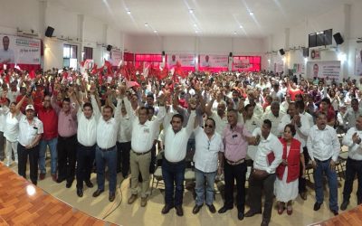 Ante más de mil 300 personas, arrancó su campaña rumbo a la Diputación local José Rolando Núñez Uribe