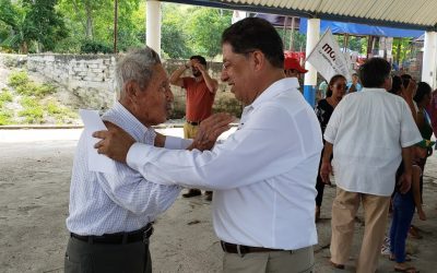 Me comprometo a devolver la voz al distrito 3: Pozos Castro