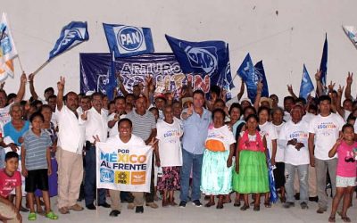 El cambio en Veracruz debe continuar con mayor fuerza: Arturo Esquitín