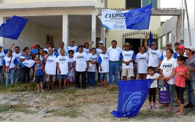 Con cercanía a la gente vamos a ganar: Clemente Campos