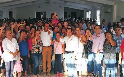 Respaldo total del Sindicato de Empleados Municipales, al candidato del PRI-VERDE, José Rolando Núñez