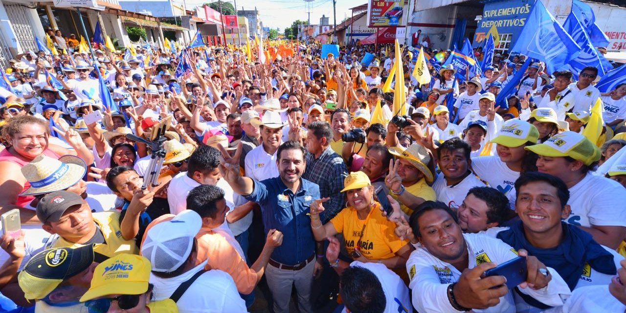 Miguel Ángel Yunes Márquez llama a votar para que el cambio continúe en Veracruz