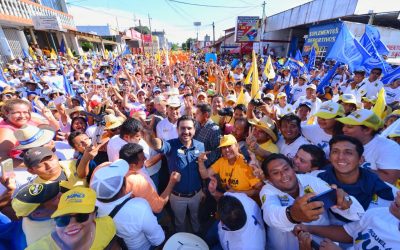 Miguel Ángel Yunes Márquez llama a votar para que el cambio continúe en Veracruz