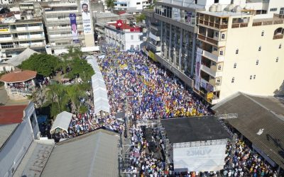 Impresionante cierre de Miguel Ángel Yunes Márquez en Tuxpan