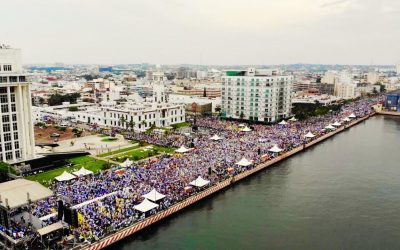 Logra Miguel Ángel Yunes Márquez el cierre más grande de la historia del estado; reúne más de 80 mil personas en la Macroplaza de Veracruz