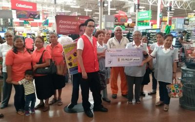 Vicentinas reciben donativo