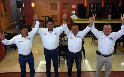 Candidatos de PAN, PRD y MC van en Unidad: Clemente Campos