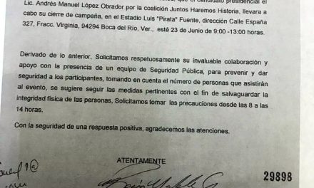 Falso que el Gobierno del Estado de Veracruz haya bloqueado el evento de cierre de campaña del partido MORENA, por el contrario, se les dieron todas las facilidades