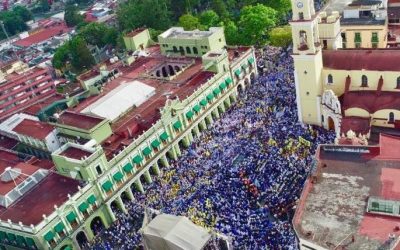 30 mil personas abarrotan Xalapa con Miguel Ángel Yunes Márquez