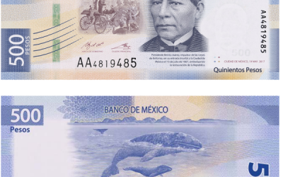 NUEVO BILLETE DE $500 PESOS