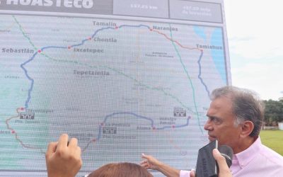 Supervisa Gobernador Yunes el conjunto de obras de infraestructura denominado “Circuito Huasteco”