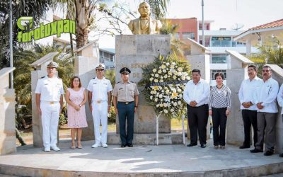 Conmemoran Aniversario Luctuoso de Benito Juárez