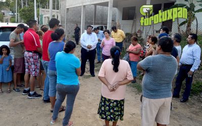 Por primera vez vecinos de El Romance reciben a un alcalde