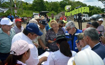 Supervisan trabajos de franja norte de autopista Tuxpan-Tampico