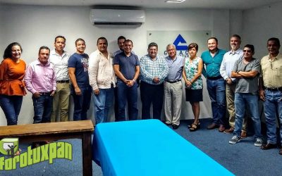 Celebran Reunión CANACO y Toño Aguilar