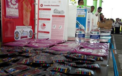 Hubo feria de la Salud en la Jurisdicción Sanitaria No. 2