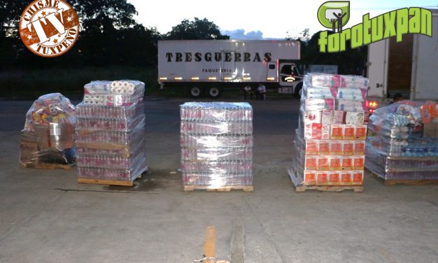 Donativos de Tuxpan en Apoyo a Damnificados llegarán a Culiacán