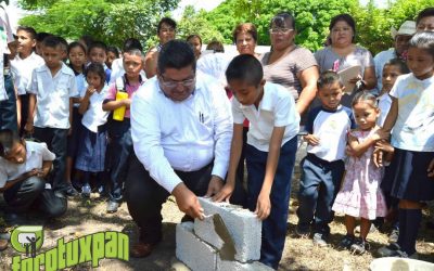 Banderazo a domo y rehabilitación de camino