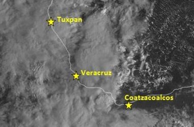 Frente frío 6 Continúa Estacionado Sobre el Golfo de México
