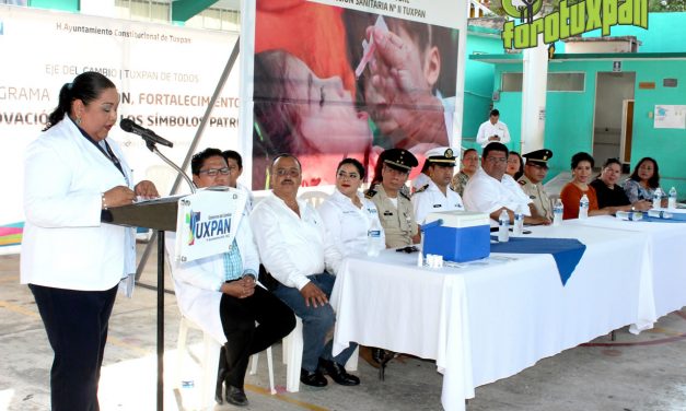 Encabeza Toño Aguilar Tercera Semana Nacional de Vacunación