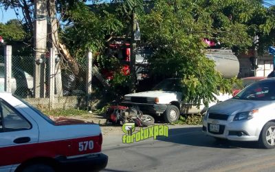 SE ESTRELLA PIPA EN AV. LAS AMÉRICAS