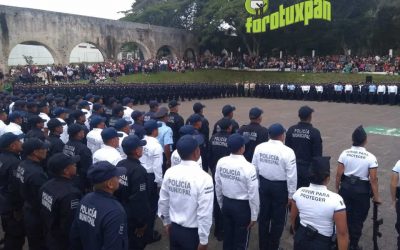 Tuxpan con policías de academia