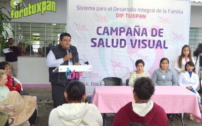 INICIA DIF MUNICIPAL CAMPAÑA DE SALUD VISUAL ESPECIALIZADA