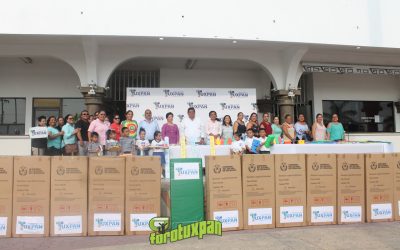Material didáctico llega a Nivel Prescolar en Tuxpan