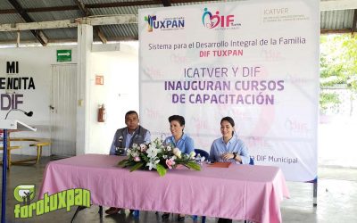 Dan Inicio los Cursos de Capacitación Para el Trabajo en Tuxpan